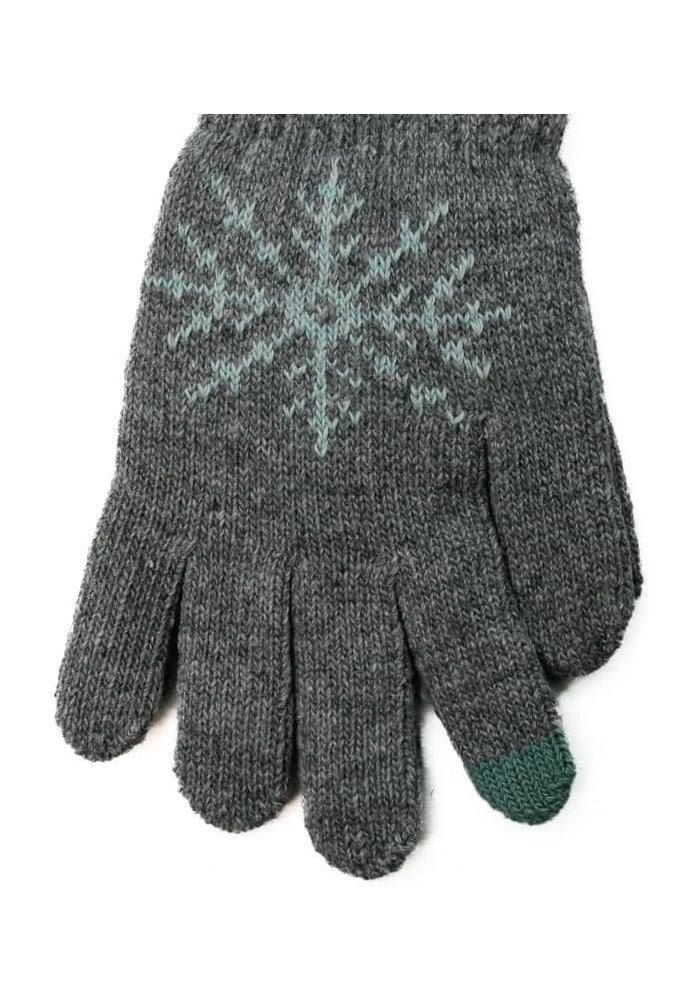 Daiso Touch Gloves-0502 Dark Grey - Image 3
